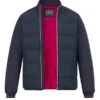 N.Z.A., Jacke, Mikrofaser Wasserabweisend, Navy