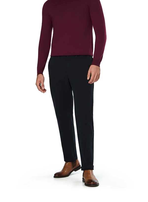 HECHTER PARIS, Chino H855, Baumwolle, nachtblau HECHTER PARIS, Chino H855, Baumwolle, Nachtblau -Herrenausstatter Verkaufe 451230 norm