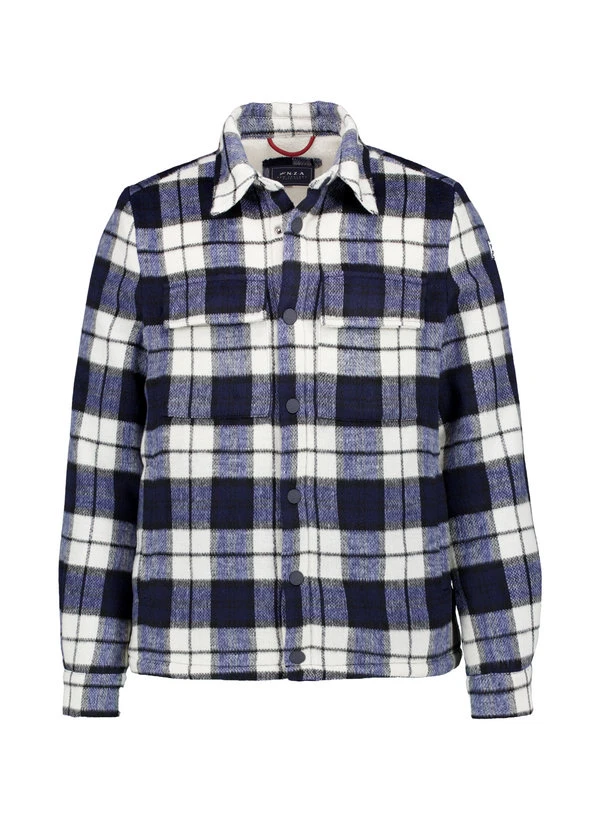 N.Z.A., Overshirt, Mikrofaser Teddyfutter, navy-ecru kariert N.Z.A., Overshirt, Mikrofaser Teddyfutter, Navy-ecru Kariert -Herrenausstatter Verkaufe 451263 norm