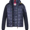 PARAJUMPERS, Daunenjacke, Mikrofaser, Navy