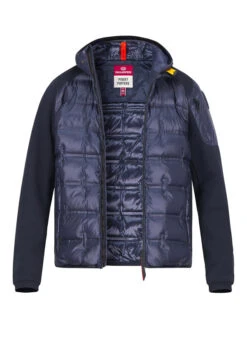 PARAJUMPERS, Daunenjacke, Mikrofaser, Navy
