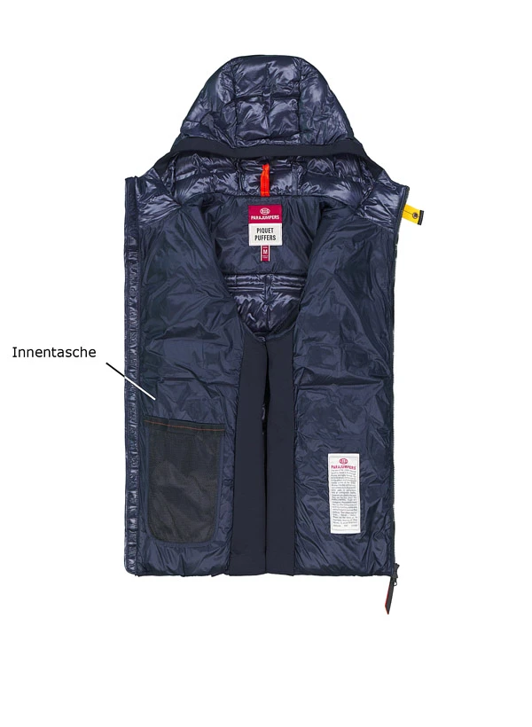 PARAJUMPERS, Daunenjacke, Mikrofaser, navy PARAJUMPERS, Daunenjacke, Mikrofaser, Navy -Herrenausstatter Verkaufe 451271 norm3