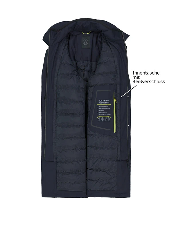 NORTH SAILS, Steppjacke, Mikrofaser wasserresistent, navy NORTH SAILS, Steppjacke, Mikrofaser Wasserresistent, Navy -Herrenausstatter Verkaufe 451340 norm3
