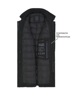 NORTH SAILS, Jacke, Performence Woll-Stretch Wattiert, Schwarz -Herrenausstatter Verkaufe 451342 norm3