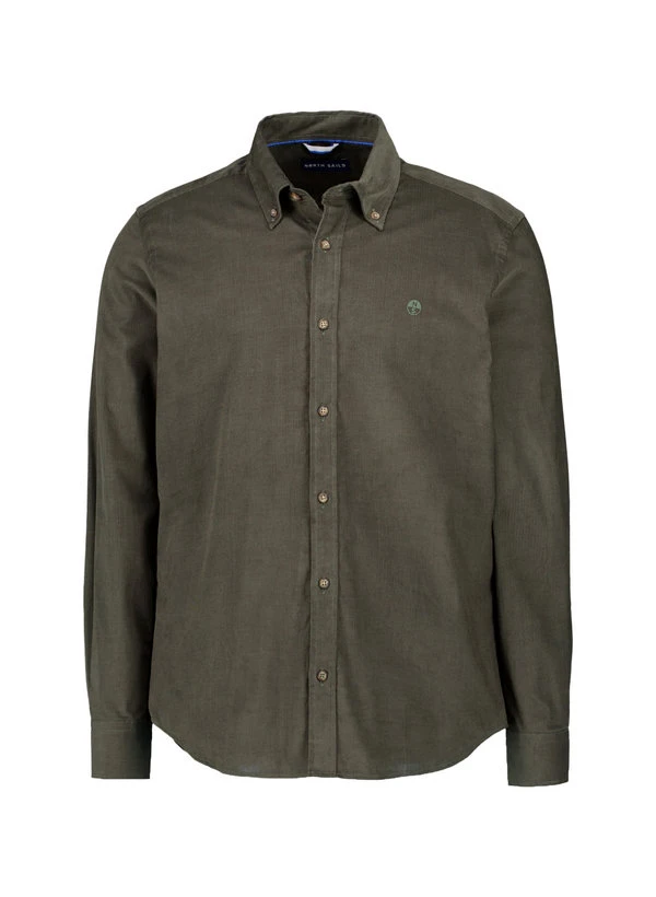 NORTH SAILS, Hemd, Feincord, dunkelgrün NORTH SAILS, Hemd, Feincord, Dunkelgrün -Herrenausstatter Verkaufe 451391 norm