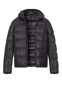 PEUTEREY, Daunenjacke Honova, Mikrofaser Wasserabweisend, Schwarz