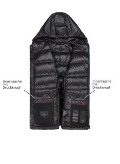 PEUTEREY, Daunenjacke Honova, Mikrofaser Wasserabweisend, Schwarz 2 PEUTEREY, Daunenjacke Honova, Mikrofaser Wasserabweisend, Schwarz -Herrenausstatter Verkaufe 451402 norm3