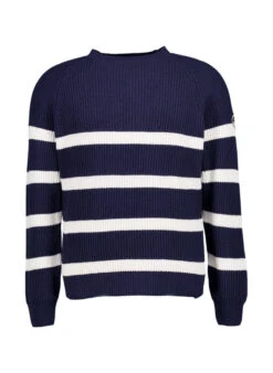 NORTH SAILS, Pullover, Baumwolle, Navy-weiß Gestreift