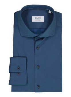 PURE, Hemd, Mikrofaser Geruchshemmend, Petrol