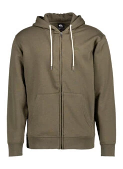 Quiksilver, Sweatjacke, Baumwolle, Oliv