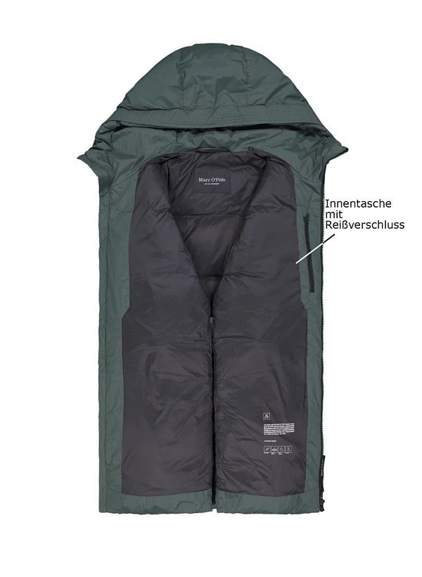 Marc O'Polo, Daunenparka, Mikrofaser wasserabweisend, schlamm Marc O'Polo, Daunenparka, Mikrofaser Wasserabweisend, Schlamm -Herrenausstatter Verkaufe 451579 norm3