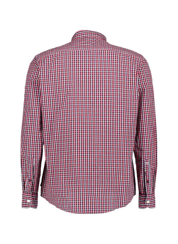 OLYMP, Hemd, Regular Fit, Baumwolle, rot-weiß kariert OLYMP, Hemd, Regular Fit, Baumwolle, Rot-weiß Kariert -Herrenausstatter Verkaufe 451589 norm2