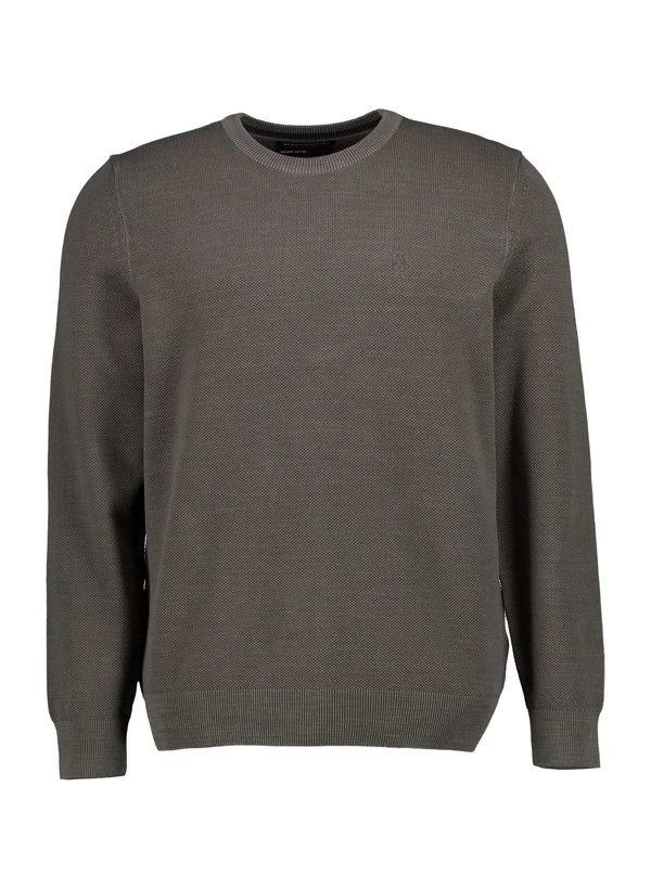 Marc O'Polo, Pullover, Bio Baumwolle, braungrün Marc O'Polo, Pullover, Bio Baumwolle, Braungrün -Herrenausstatter Verkaufe 451612 norm