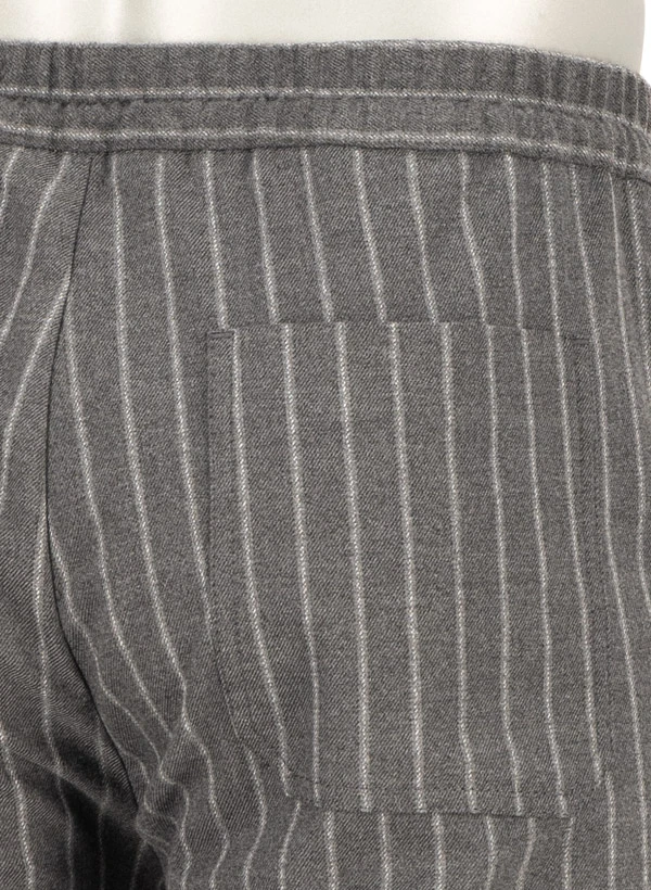 Alberto, Hose Luis, Wide Fit, Flanell, grau gestreift Alberto, Hose Luis, Wide Fit, Flanell, Grau Gestreift -Herrenausstatter Verkaufe 451623 norm6