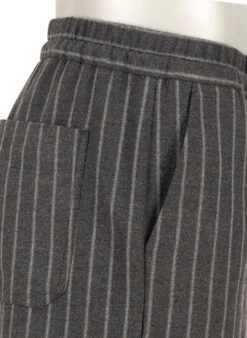 Alberto, Hose Luis, Wide Fit, Flanell, Dunkelgrau Gestreift -Herrenausstatter Verkaufe 451624 norm5