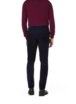 HACKETT, Hose Kensington, Slim Fit, Cord, Nachtblau -Herrenausstatter Verkaufe 451681 norm2