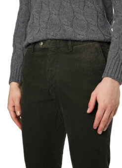 HACKETT, Hose Kensington, Slim Fit, Cord, Jägergrün -Herrenausstatter Verkaufe 451682 norm3