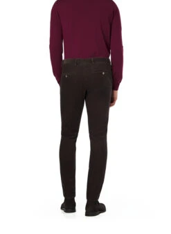 HACKETT, Hose Kensington, Slim Fit, Cord, Dunkelbraun 2 HACKETT, Hose Kensington, Slim Fit, Cord, Dunkelbraun -Herrenausstatter Verkaufe 451683 norm2