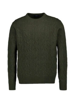 HACKETT, Pullover, Lammwolle, Hunter Green