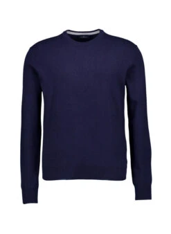 HACKETT, Pullover, Merinowolle-Kaschmir, Nachtblau