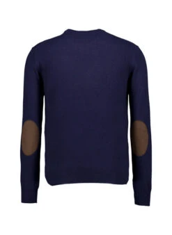HACKETT, Pullover, Merinowolle-Kaschmir, Nachtblau -Herrenausstatter Verkaufe 451699 norm2