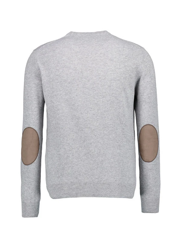 HACKETT, Pullover, Merinowolle-Kaschmir, grau meliert HACKETT, Pullover, Merinowolle-Kaschmir, Grau Meliert -Herrenausstatter Verkaufe 451700 norm2