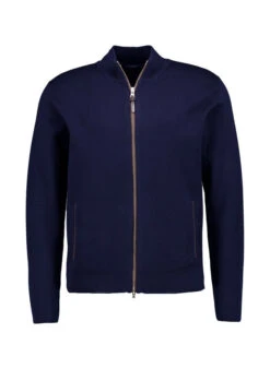HACKETT, Cardigan Milano, Merinowolle, Navy