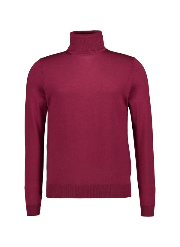 HUGO, Rollkragenpullover San Thomas, Schurwolle, dunkelrot HUGO, Rollkragenpullover San Thomas, Schurwolle, Dunkelrot -Herrenausstatter Verkaufe 451762 norm