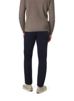 BOSS Orange, Hose Delaware, Slim Fit, Baumwolle, Dunkelblau 2 BOSS Orange, Hose Delaware, Slim Fit, Baumwolle, Dunkelblau -Herrenausstatter Verkaufe 451764 norm2