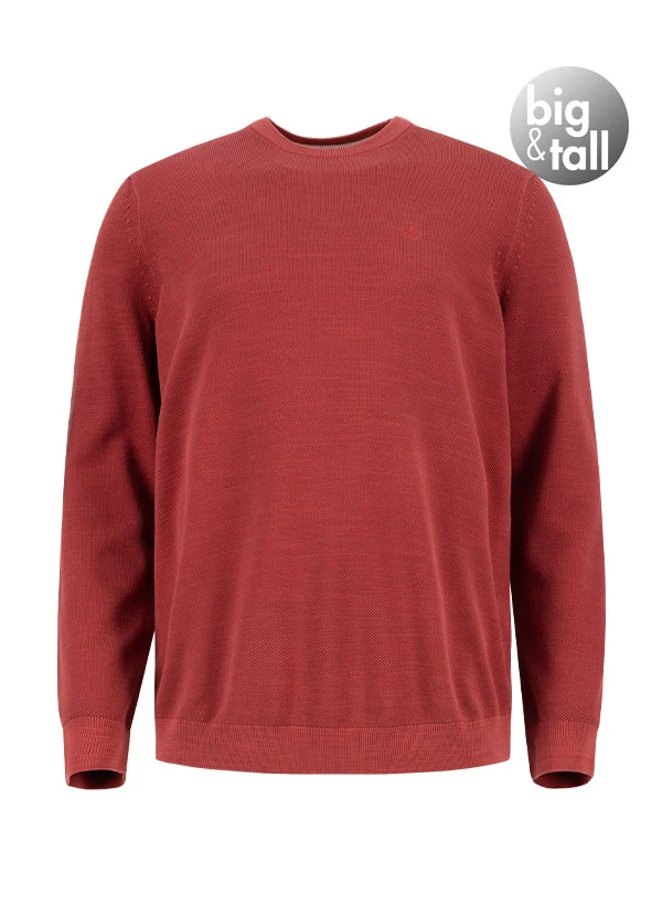 Marc O'Polo, Pullover, Big&Tall, Bio Baumwolle, rot Marc O'Polo, Pullover, Big&Tall, Bio Baumwolle, Rot -Herrenausstatter Verkaufe 451769 norm