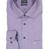 OLYMP, Hemd, Modern Fit, Baumwolle, Violett Meliert