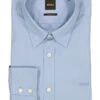 BOSS Orange, Hemd Relegant, Regular Fit, Baumwolle, Pastellblau