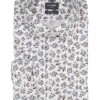 OLYMP, Hemd, Modern Fit, Baumwoll-Stretch Climate Control, Weiß Gemustert