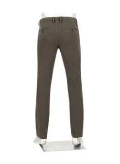 Alberto, Hose Jump, Slim Fit, Baumwolle-Tencel™, Dunkelbraun -Herrenausstatter Verkaufe 451834 norm3