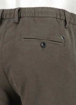 Alberto, Hose Jump, Slim Fit, Baumwolle-Tencel™, Dunkelbraun -Herrenausstatter Verkaufe 451834 norm6