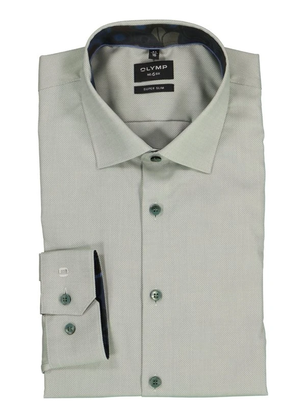 OLYMP, Hemd, Super Slim Fit, Baumwoll-Stretch, kitt OLYMP, Hemd, Super Slim Fit, Baumwoll-Stretch, Kitt -Herrenausstatter Verkaufe 451845 norm