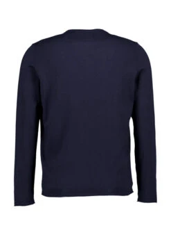 Marc O'Polo, Pullover, Bio Baumwolle-Kaschmir, Dunkelblau -Herrenausstatter Verkaufe 451879 norm2