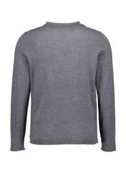 Marc O'Polo, Pullover, Bio Baumwolle-Kaschmir, Grau Melange -Herrenausstatter Verkaufe 451881 norm2