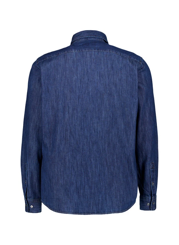 Marc O'Polo, Jeanshemd, Regular Fit, Bio Baumwolle, dunkelblau Marc O'Polo, Jeanshemd, Regular Fit, Bio Baumwolle, Dunkelblau -Herrenausstatter Verkaufe 451893 norm2