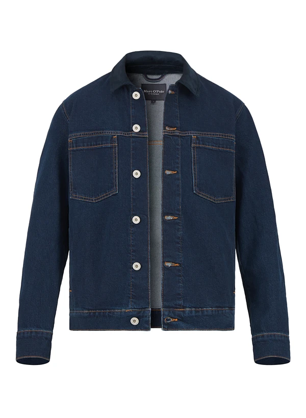 Marc O'Polo, Jeansjacke, Baumwoll-Stretch, blau Marc O'Polo, Jeansjacke, Baumwoll-Stretch, Blau -Herrenausstatter Verkaufe 451894 norm