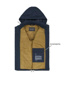 Marc O'Polo, Blouson, Baumwolle-Mikrofaser Wasserabweisend, Dunkelblau -Herrenausstatter Verkaufe 451905 norm3