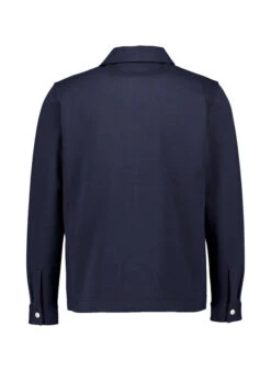 Marc O'Polo, Sweatjacke, Regular Fit, Bio Baumwolle, Dunkelblau -Herrenausstatter Verkaufe 451906 norm2