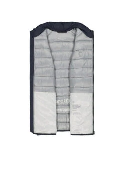 Marc O'Polo, Steppweste, Big&Tall, Mikrofaser, Navy -Herrenausstatter Verkaufe 451944 norm3