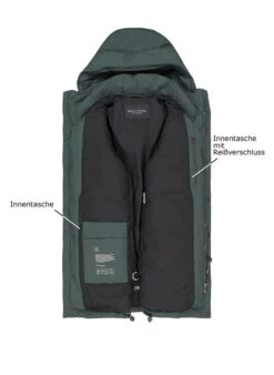 Marc O'Polo, Parka, Mikrofaser Wasserabweisend, Mangrove -Herrenausstatter Verkaufe 451954 norm3