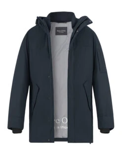 Marc O'Polo, Parka, Mikrofaser Wasserabweisend, Navy