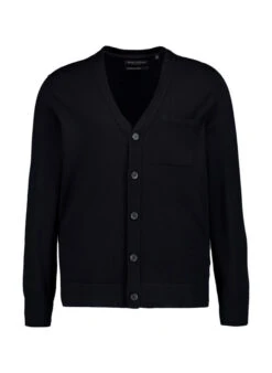 Marc O'Polo, Cardigan, Wolle, Schwarz