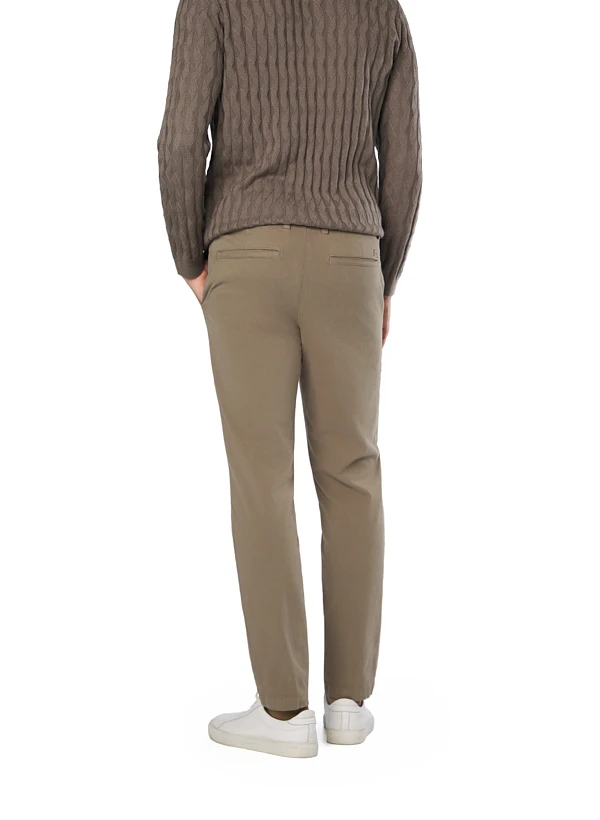 BOSS Black, Chino Kaiton, Slim Fit, Baumwolle, khaki BOSS Black, Chino Kaiton, Slim Fit, Baumwolle, Khaki -Herrenausstatter Verkaufe 452088 norm2