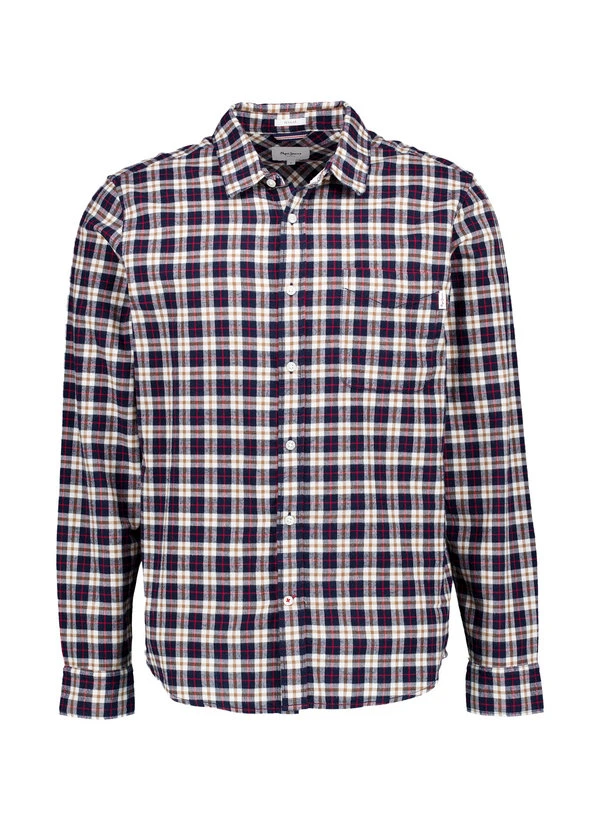 Pepe Jeans, HemdClermont, Baumwolle, dunkelblau-ecru kariert Pepe Jeans, HemdClermont, Baumwolle, Dunkelblau-ecru Kariert -Herrenausstatter Verkaufe 452096 norm
