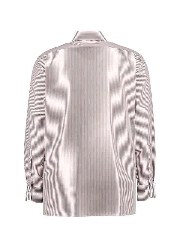 OLYMP, Hemd, Modern Fit, Baumwolle, braun-weiß gestreift OLYMP, Hemd, Modern Fit, Baumwolle, Braun-weiß Gestreift -Herrenausstatter Verkaufe 452128 norm2