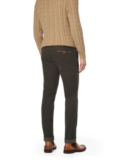 Mason's, Chino Torino, Slim Fit, Cord, Dunkelbraun -Herrenausstatter Verkaufe 452153 norm2